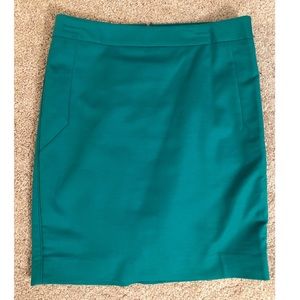 NWOT Green Pencil Skirt